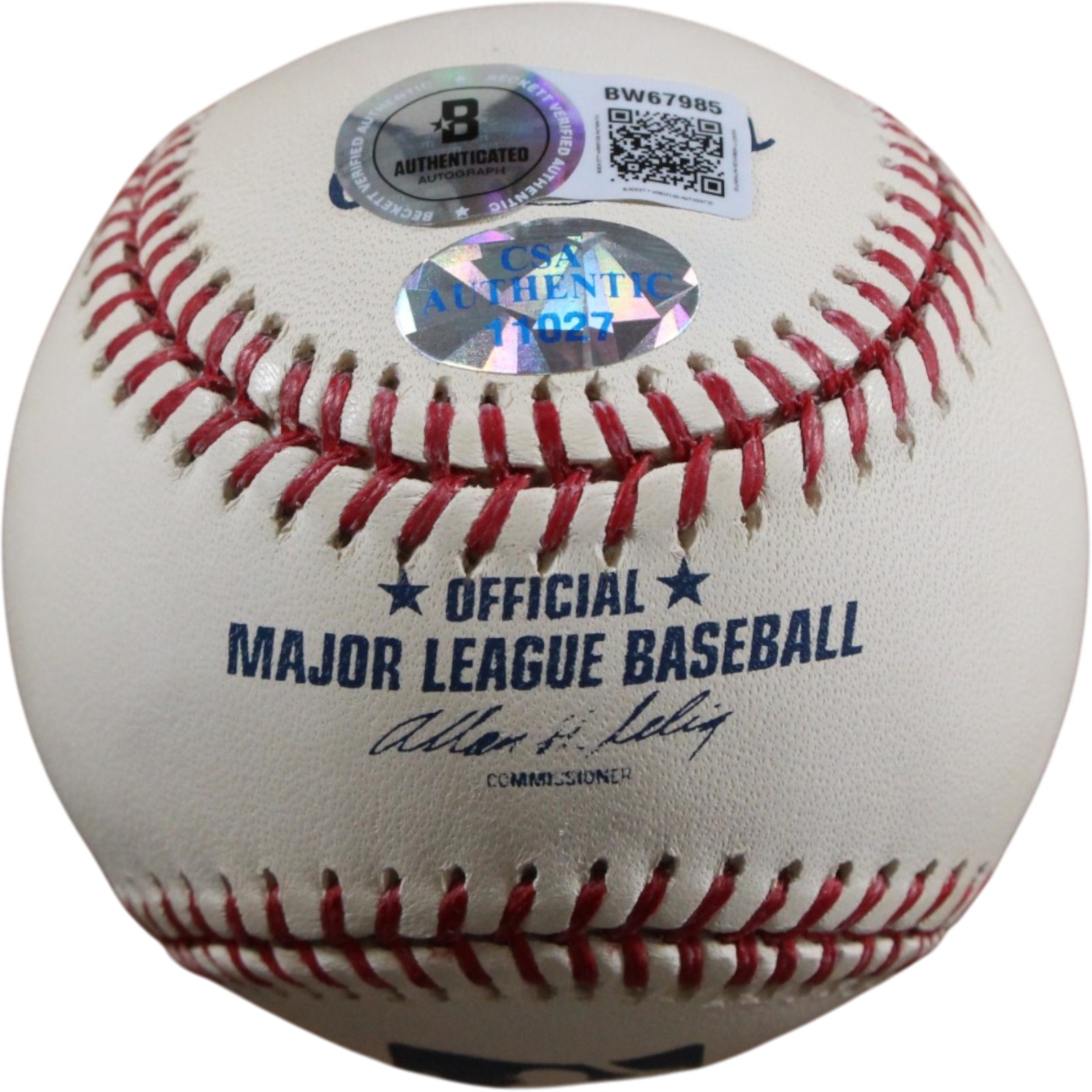 Orlando Cepeda Autographed San Francisco Giants OML Baseball Beckett 56510