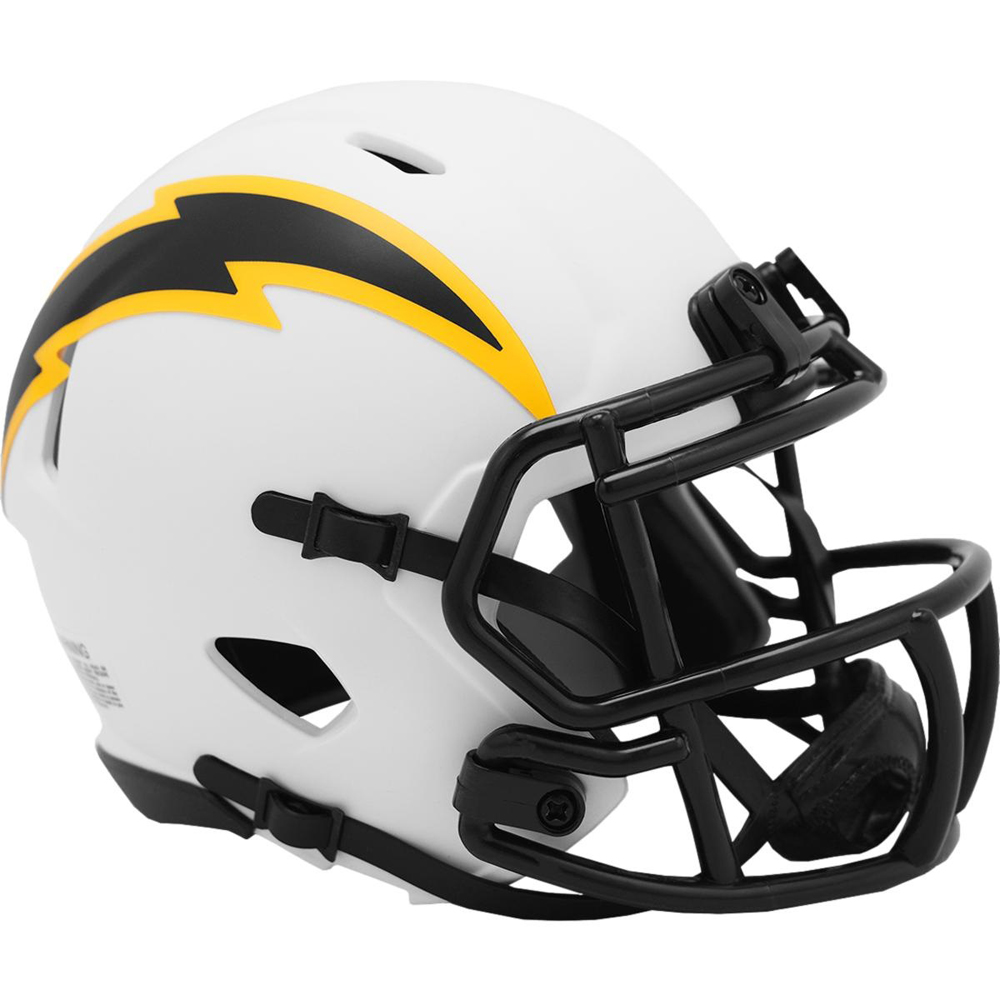 Los Angeles Chargers Lunar Speed Mini Helmet New In Box 28709