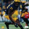 Taco Charlton Autographed/Signed Michigan Wolverines 8x10 Photo JSA PF 23995