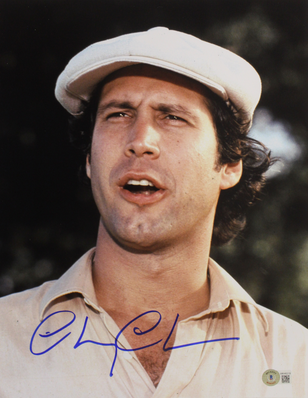 Chevy Chase Autographed/Signed Caddyshack 11x14 Photo Ty Webb BAS
