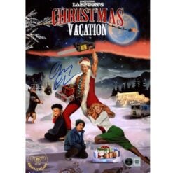 Chevy Chase Autographed/Signed Christmas Vacation 11x14 Photo Beckett WIT 58274