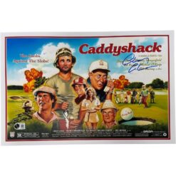 Chevy Chase Autographed/Signed Caddy Shack 11x17 Photo Beckett Witness 57958