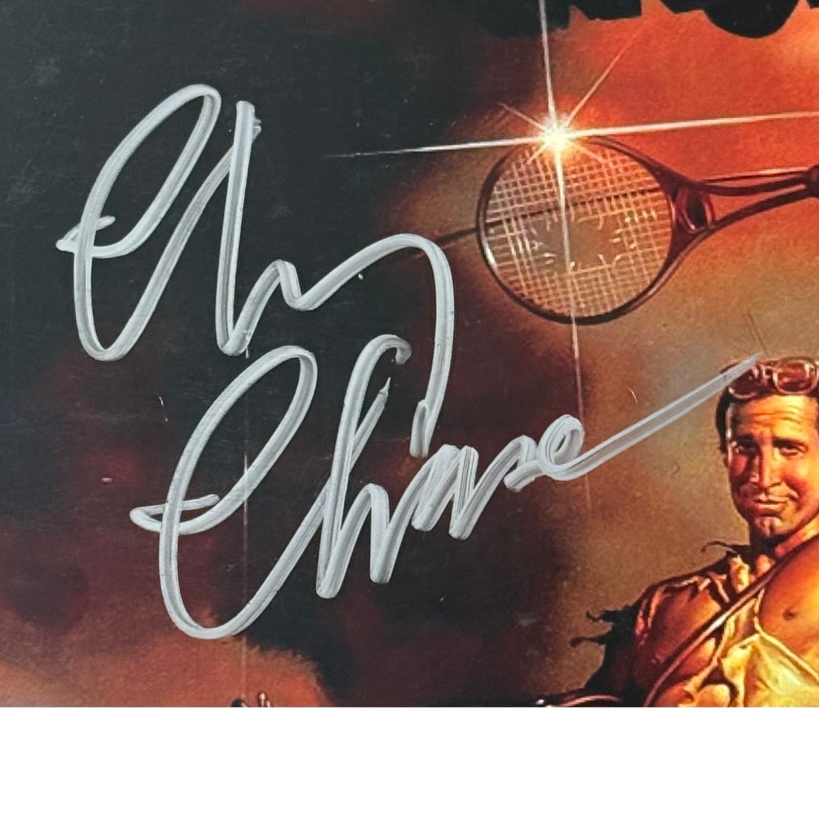 Chevy Chase Autographed/Signed Vacation 11x17 Photo Beckett WIT 58279 3 Chevy Chase Autographed/Signed Vacation 11x17 Photo Beckett WIT 58279