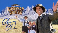 Chevy Chase Autographed/Signed European Vacation 8x12 MISC Beckett WIT 58277