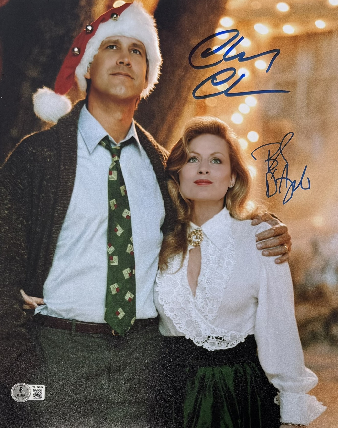 Chevy Chase Beverly D'Angelo Signed Chistmas Vacation 11x14 Photo Beckett 57158 1 Chevy Chase Beverly D'Angelo Signed Chistmas Vacation 11x14 Photo Beckett 57158