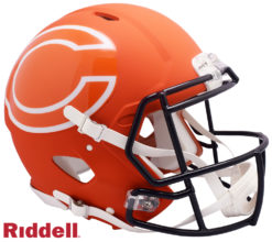 Chicago Bears Full Size AMP Authentic Speed Helmet New In Box 25757