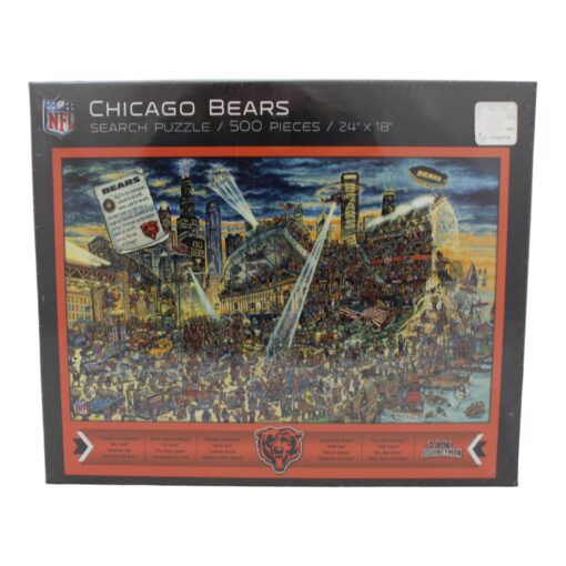 Chicago Bears 18"x24" YouTheFan 500 Piece Joe Journeyman Puzzle 17826