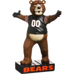 Chicago Bears Mascot Statue Evergreen New 16808