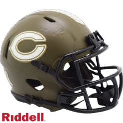 Chicago Bears Riddell New In Box 2022 Salute to Service Mini Helmet 35127