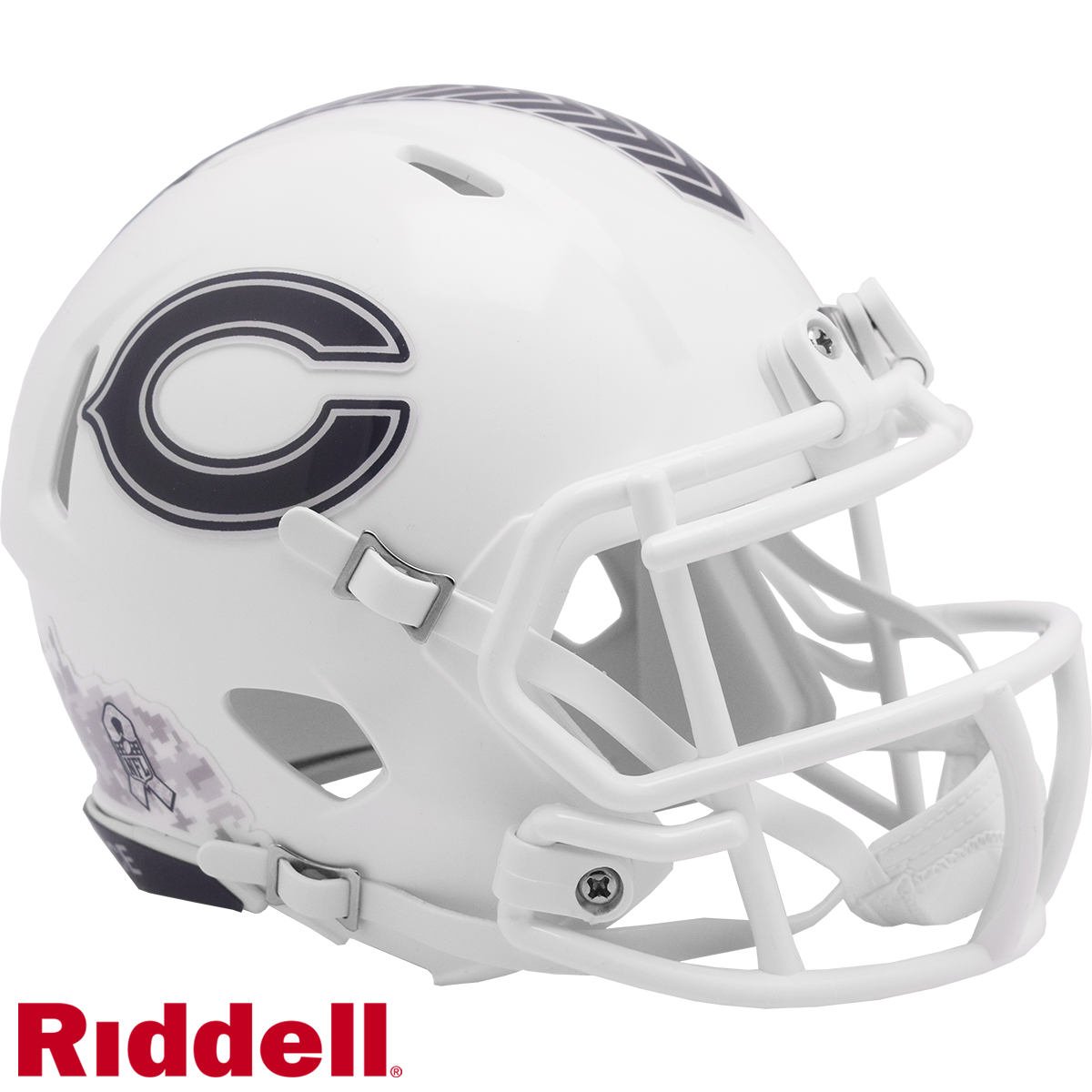 Chicago Bears Riddell New In Box 2024 Salute to Service Mini Helmet 48065 1 Chicago Bears Riddell New In Box 2024 Salute to Service Mini Helmet 48065