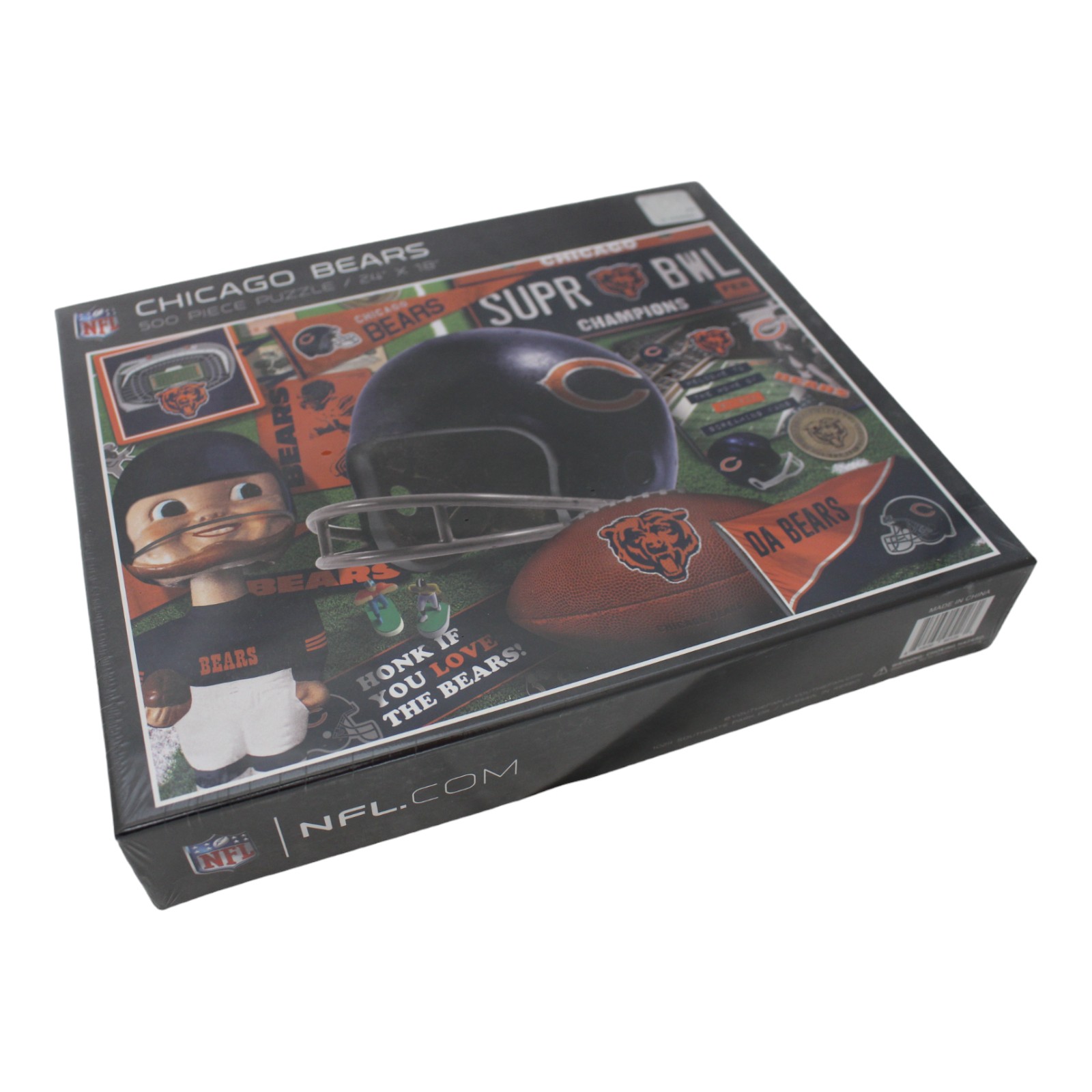 Chicago Bears 18"x24" YouTheFan 500 Piece Retro Series Puzzle