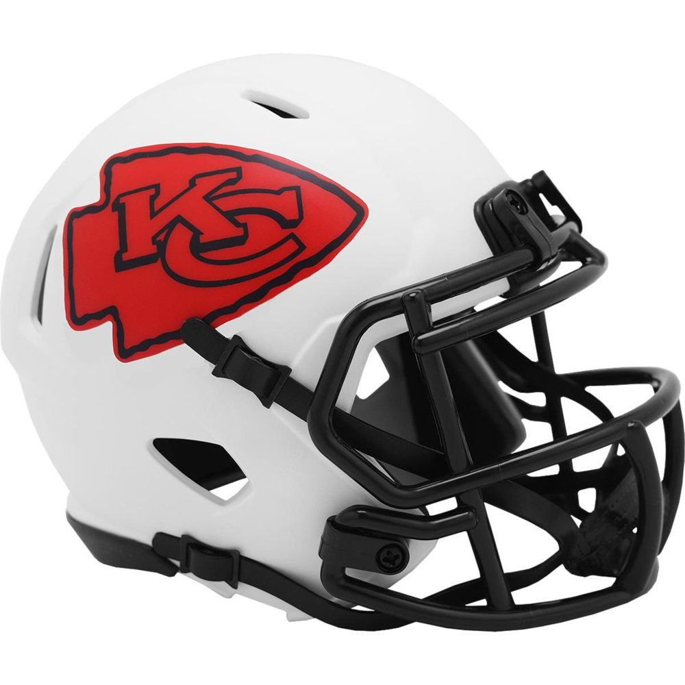 Kansas City Chiefs Lunar Speed Mini Helmet New In Box 28707