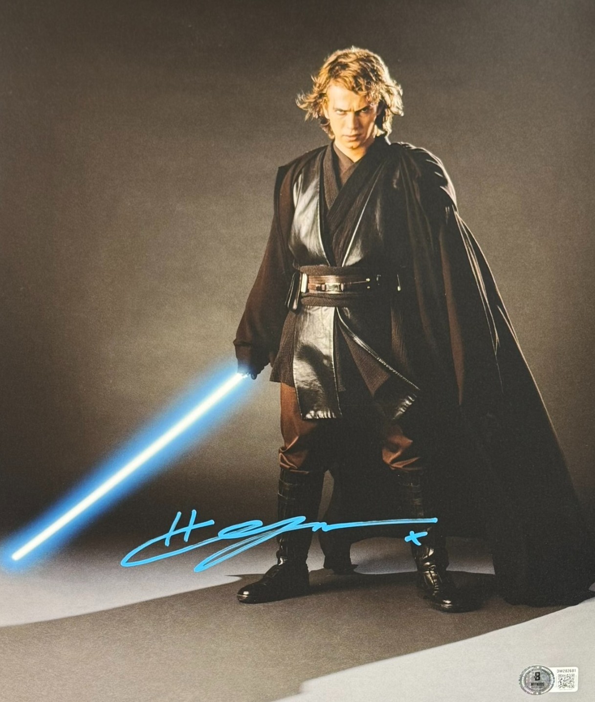 Hayden Christiansen Autographed/Signed Star Wars 11x14 Photo Beckett 54314