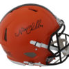 Nick Chubb Autographed Cleveland Browns Authentic Speed Helmet JSA 22665