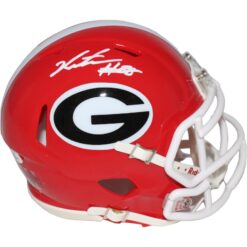 Jalen Carter Signed Georgia Bulldogs Mini Helmet Beckett 