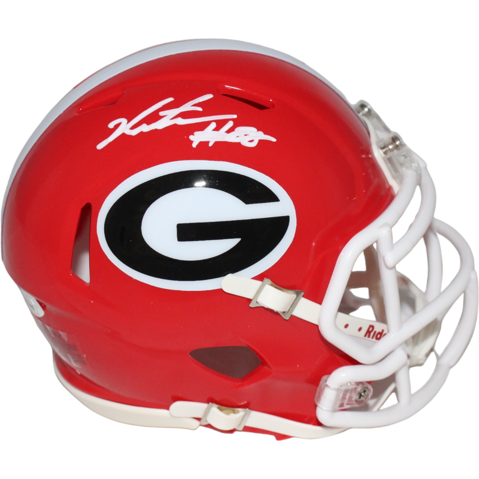 Jalen Carter Signed Georgia Bulldogs Mini Helmet Beckett