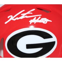 Jalen Carter Signed Georgia Bulldogs Mini Helmet Beckett