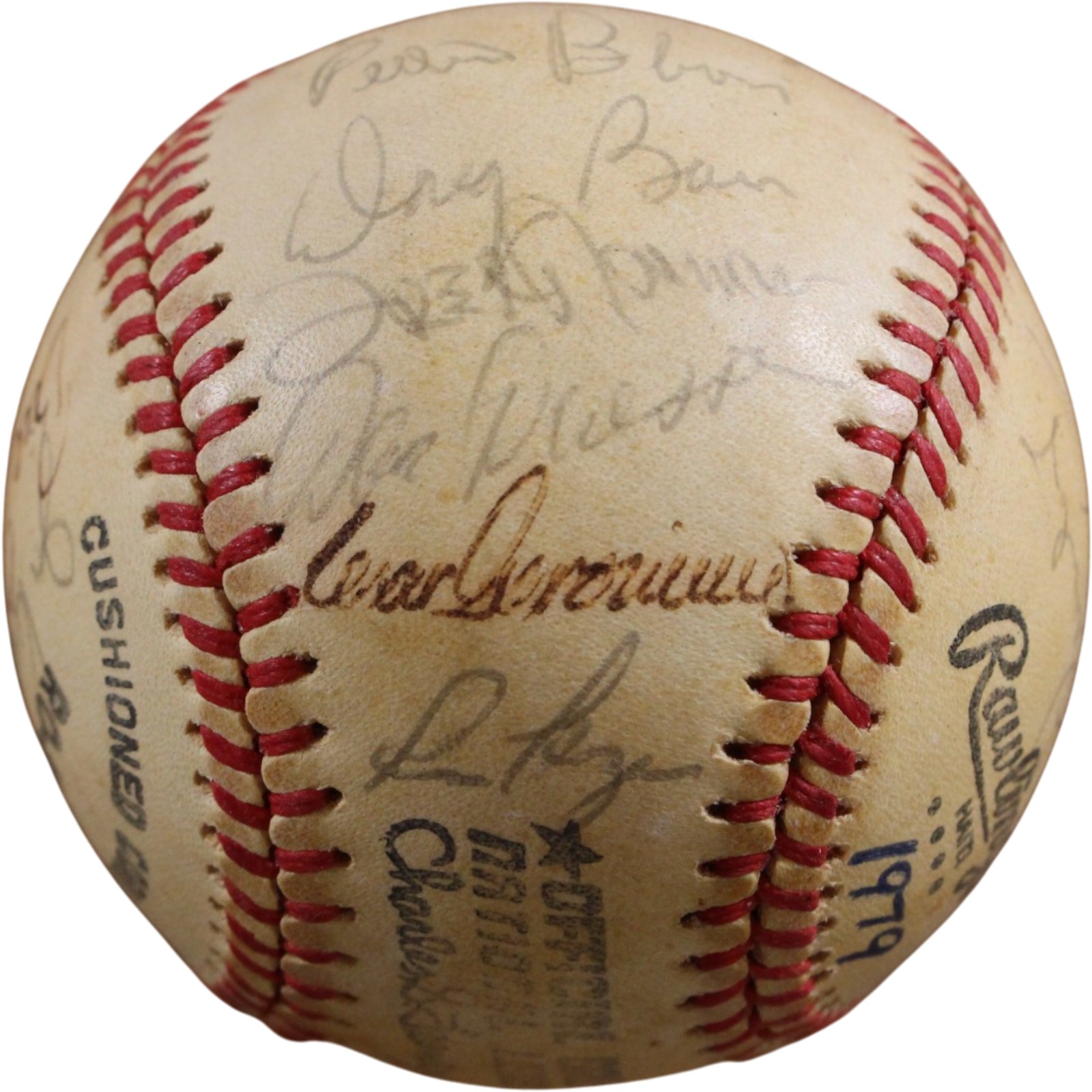 Cincinnati Reds 1981 Team Bench Morgan +24 Sigs Signed NL Baseball Beckett 56278 8 Cincinnati Reds 1981 Team Bench Morgan +24 Sigs Signed NL Baseball Beckett 56278