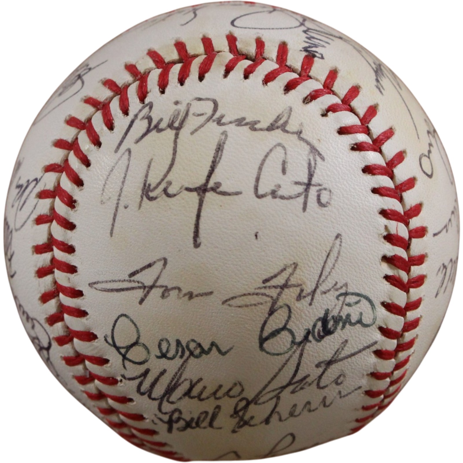 Cincinnati Reds 1983 Team Bench Soto + 22 Sigs Signed NL Baseball Beckett 56276 5 Cincinnati Reds 1983 Team Bench Soto + 22 Sigs Signed NL Baseball Beckett 56276