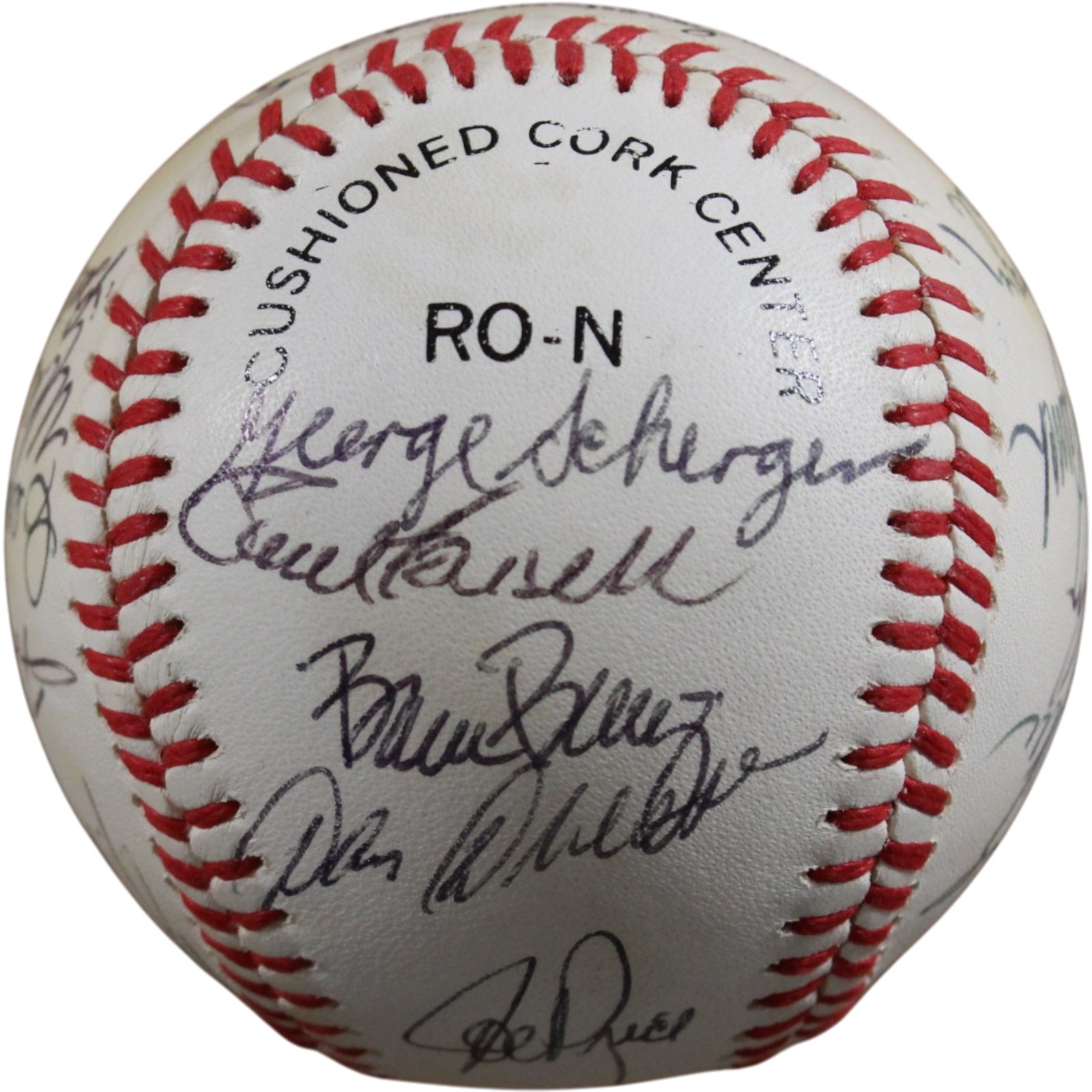 Cincinnati Reds 1983 Team Bench Soto + 22 Sigs Signed NL Baseball Beckett 56276 8 Cincinnati Reds 1983 Team Bench Soto + 22 Sigs Signed NL Baseball Beckett 56276