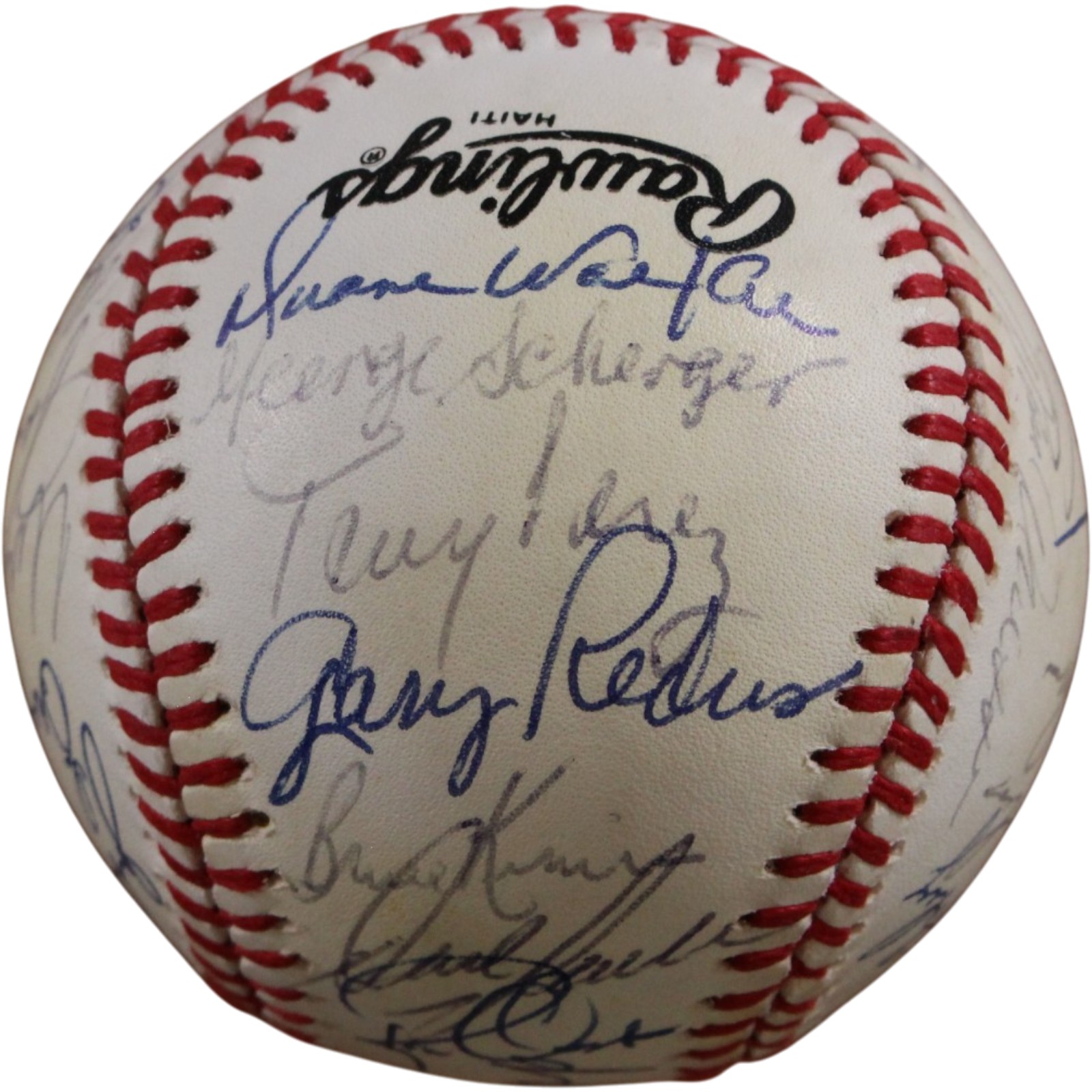 Cincinnati Reds 1984 Team Perez Davis +29 Sigs Signed NL Baseball Beckett 56279 2 Cincinnati Reds 1984 Team Perez Davis +29 Sigs Signed NL Baseball Beckett 56279