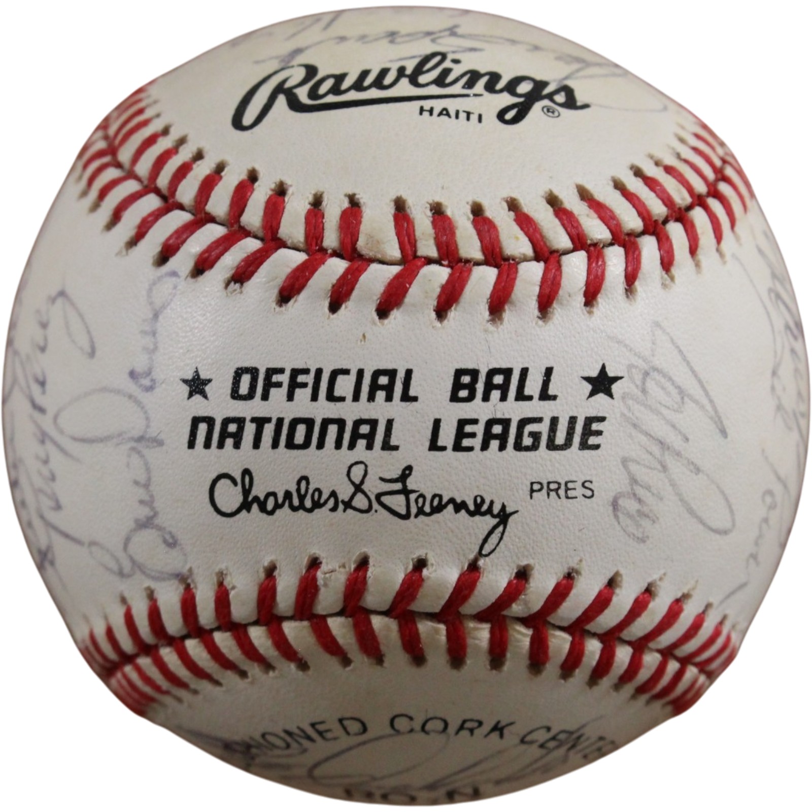 Cincinnati Reds 1984 Team Perez Parker +25 Sigs Signed NL Baseball Beckett 56277 3 Cincinnati Reds 1984 Team Perez Parker +25 Sigs Signed NL Baseball Beckett 56277