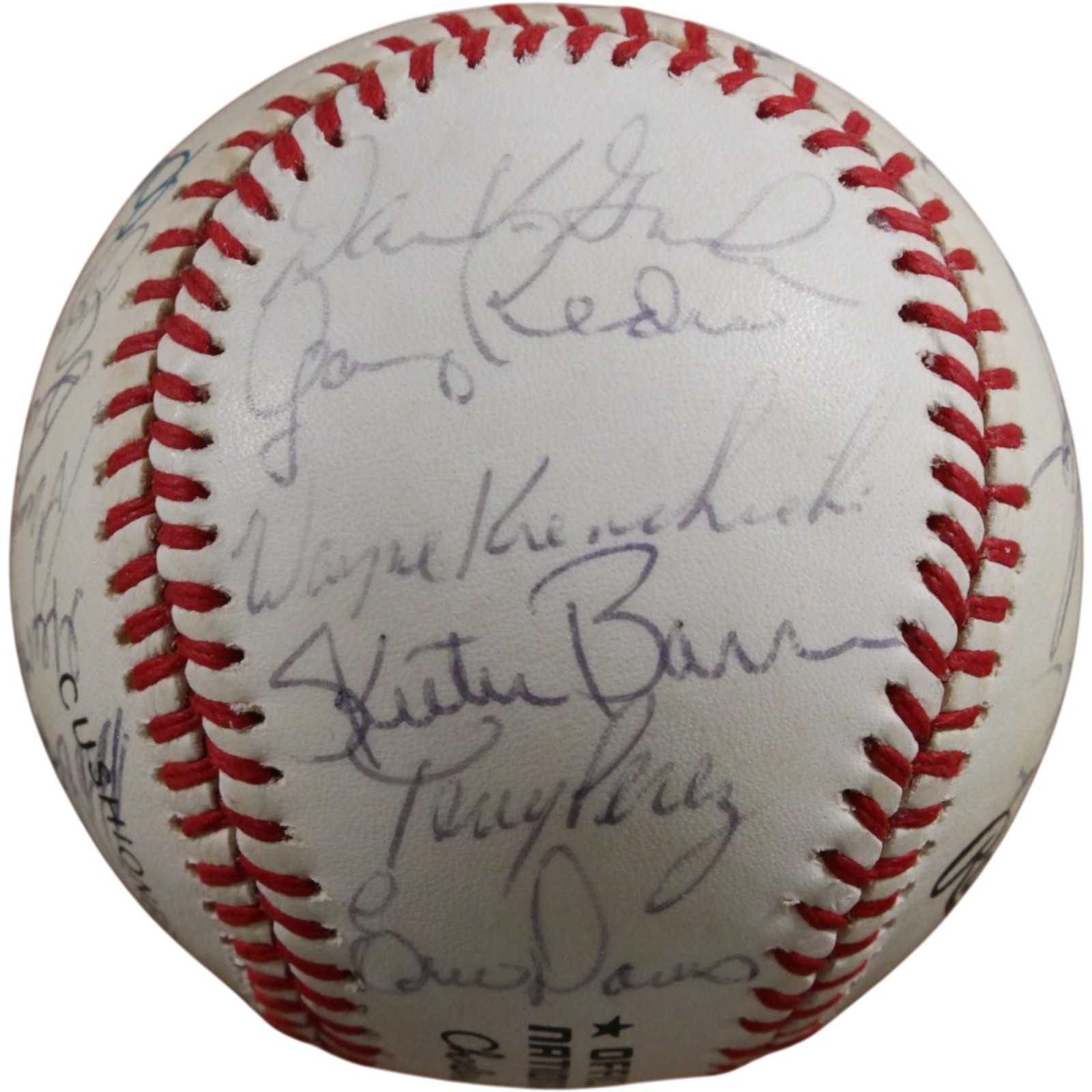 Cincinnati Reds 1984 Team Perez Parker +25 Sigs Signed NL Baseball Beckett 56277 4 Cincinnati Reds 1984 Team Perez Parker +25 Sigs Signed NL Baseball Beckett 56277