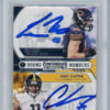 Chase Claypool & Cole Kmet Signed 2020 Panini Contenders Optic Card BAS