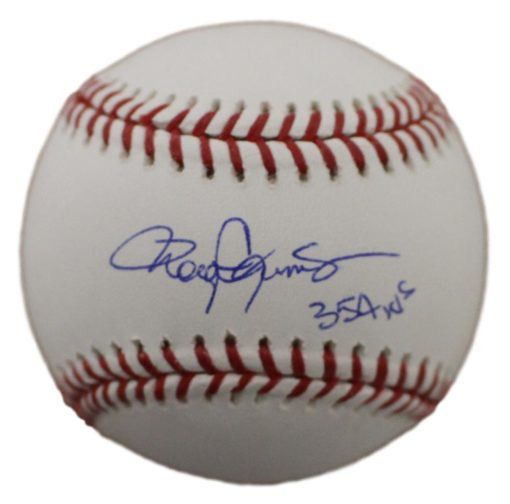 Roger Clemens Autographed/Signed Boston Red Sox OML Baseball 354 W JSA 11875
