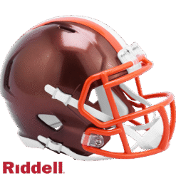 Cleveland Browns Flash Speed Mini Helmet Riddell New In Box 30716