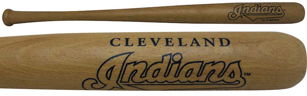 Cleveland Indians Vintage Mini Baseball Bat