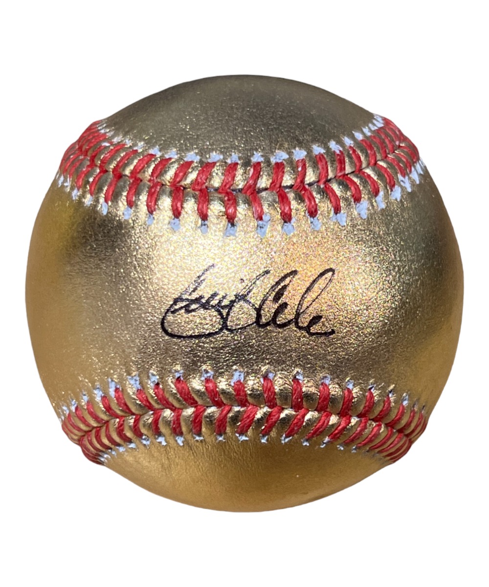 Gerrit Cole Autographed ROMLB Gold Baseball New York Yankees Fanatics