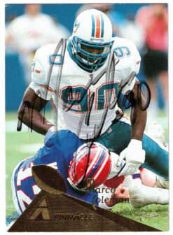 Marco Coleman Autographed 1994 Pinnacle #165 Trading Card 46265
