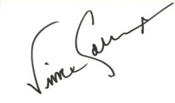 Vince Coleman Autographed St Louis Cardinals Index Card Beckett 45323
