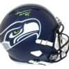 LJ Collier Autographed/Signed Seattle Seahawks Speed Replica Helmet JSA 24892