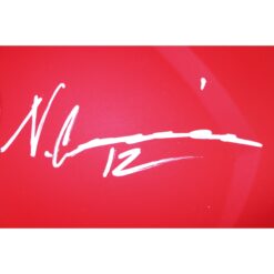 Nico Collins Autographed Houston Texans F/S Rave Helmet Beckett Witness 51689