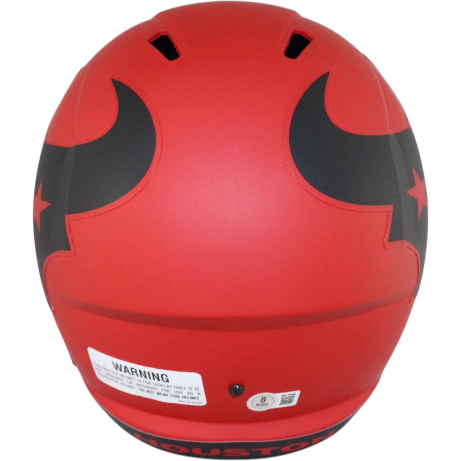 Nico Collins Autographed Houston Texans F/S Rave Helmet Beckett Witness 51689 3 Nico Collins Autographed Houston Texans F/S Rave Helmet Beckett Witness 51689