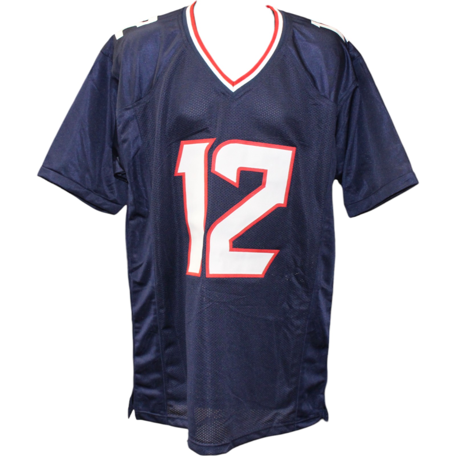 Nico Collins Autographed Pro Style Blue Sz XL Jersey Beckett Witness 51674 4 Nico Collins Autographed Pro Style Blue Sz XL Jersey Beckett Witness 51674