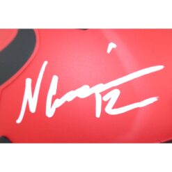 Nico Collins Autographed Houston Texans Rave Mini Helmet Beckett Witness 51714