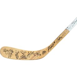 Colorado Avalanche '16-'17 Team Signed Hockey Stick Beckett 45955