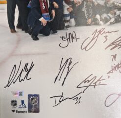 Colorado Avalanche 18 sigs Autographed 16x20 Photo SC Champs Fanatics 56603