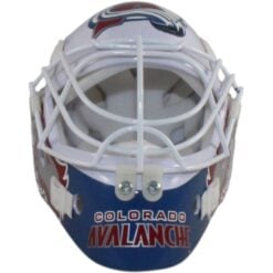 Colorado Avalanche Hockey Mini Goalie Mask White 57496