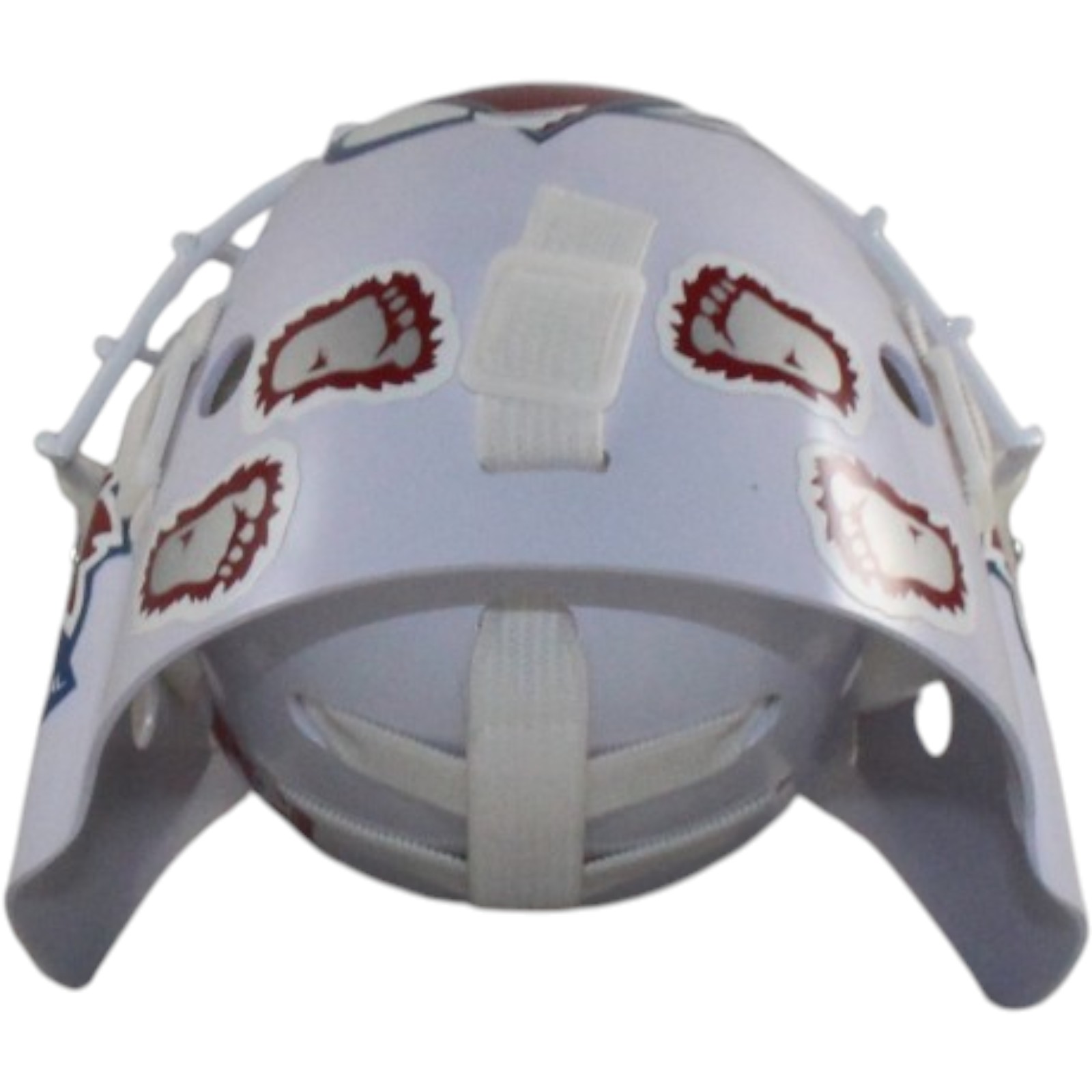 Colorado Avalanche Hockey Mini Goalie Mask White 57496 3 Colorado Avalanche Hockey Mini Goalie Mask White 57496