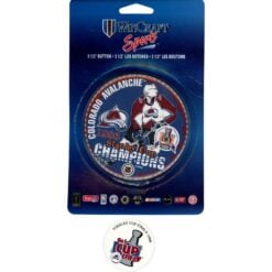 Colorado Avalanche 1996 Stanley Cup Champions Get Cup Crazy Button Lot 57995