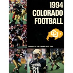 Colorado Buffaloes NCAA Vintage 1994 Season Media Guide 55530