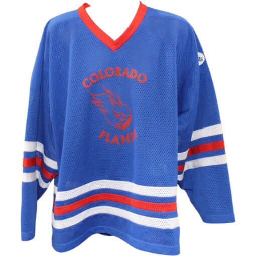 Colorado Frames XXL Blue Mike Vernon Alpha Sportswear Jersey Retro 59424