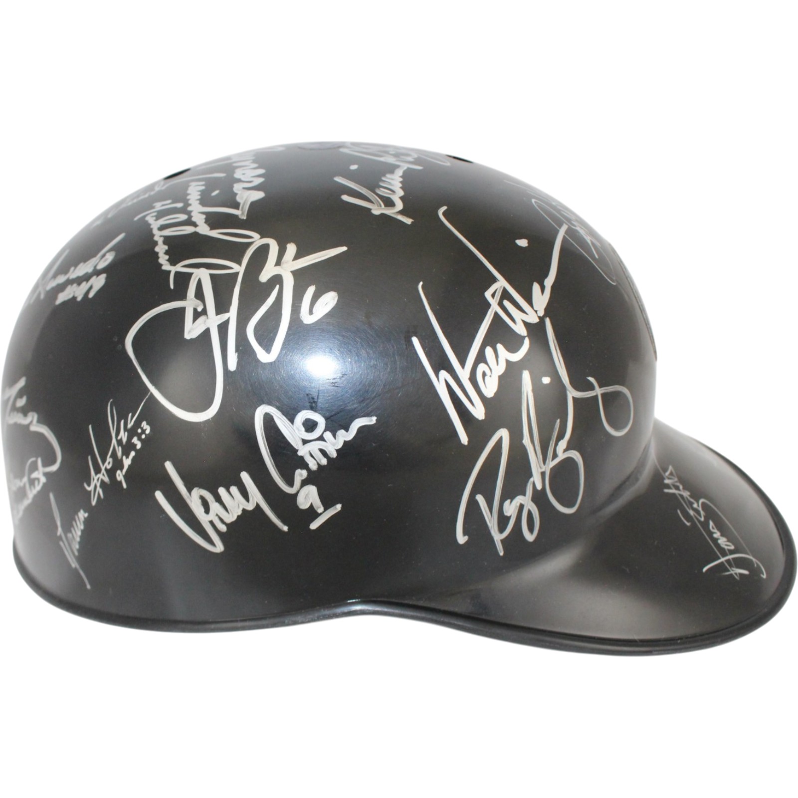 Walker Bichette Castilla +22 Signed Colorado Rockies 1995 Helmet Beckett 55420 9 Walker Bichette Castilla +22 Signed Colorado Rockies 1995 Helmet Beckett 55420