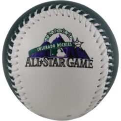 Colorado Rockies 1998 All Star Game Welcome Home Party Green Baseball 51516