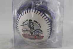 Colorado Rockies 1999 Opening Day Purple Baseball vs San Diego Padres 51513