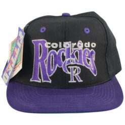 Colorado Rockies 1993 Collectors Series Fitted 7 3/8 The Game Hat 56005
